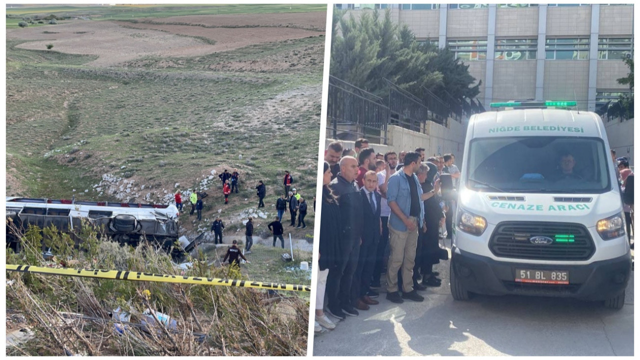 Niğde’de otobüs kazasında hayatını kaybeden öğrencilerin cenazeleri memleketlerine uğurlandı