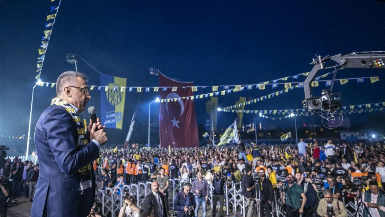 Fuat Oktay'dan Ankara'ya müjde: 'Muhteşem stat olacak'