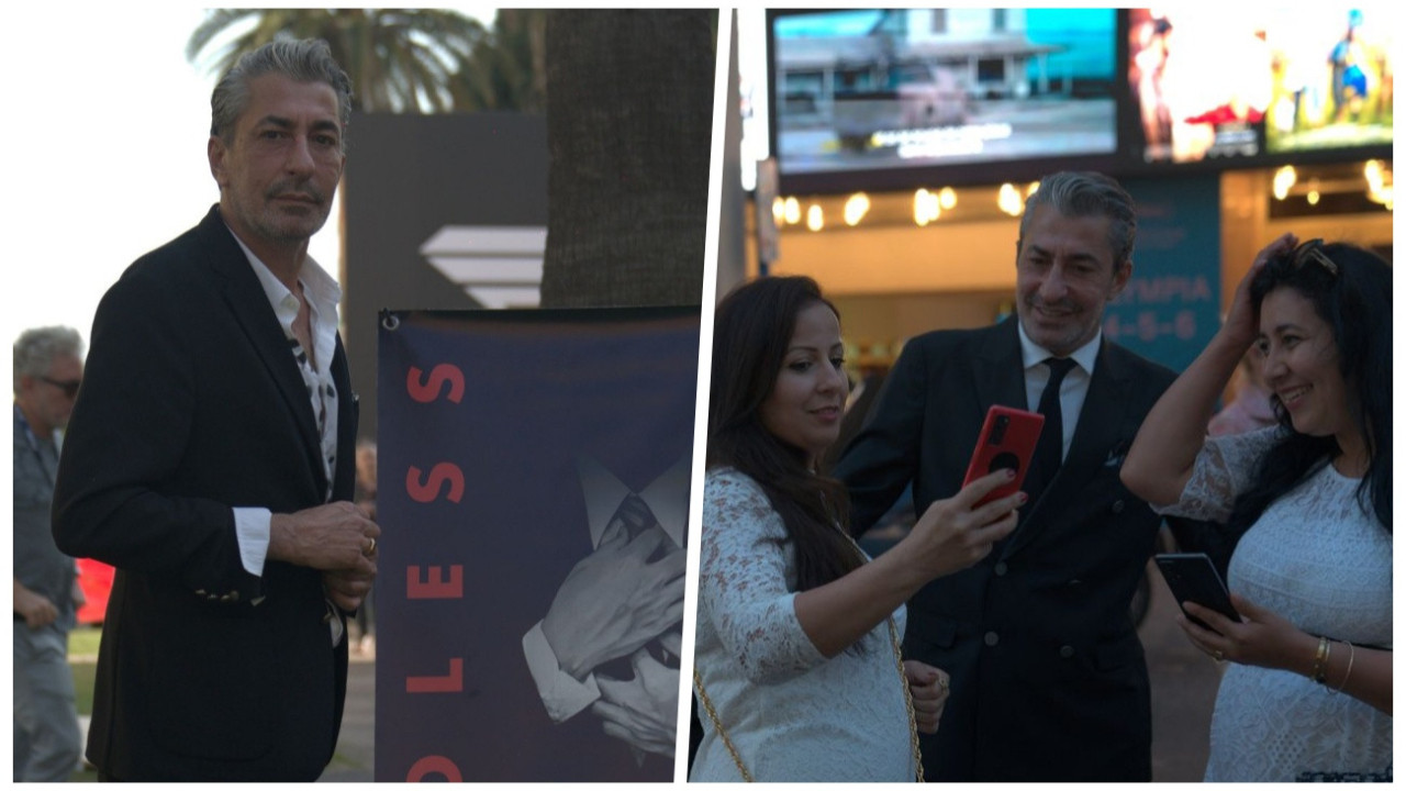 Erkan Petekkaya, Cannes Film Festivali'nde cep telefonunu çaldırdı