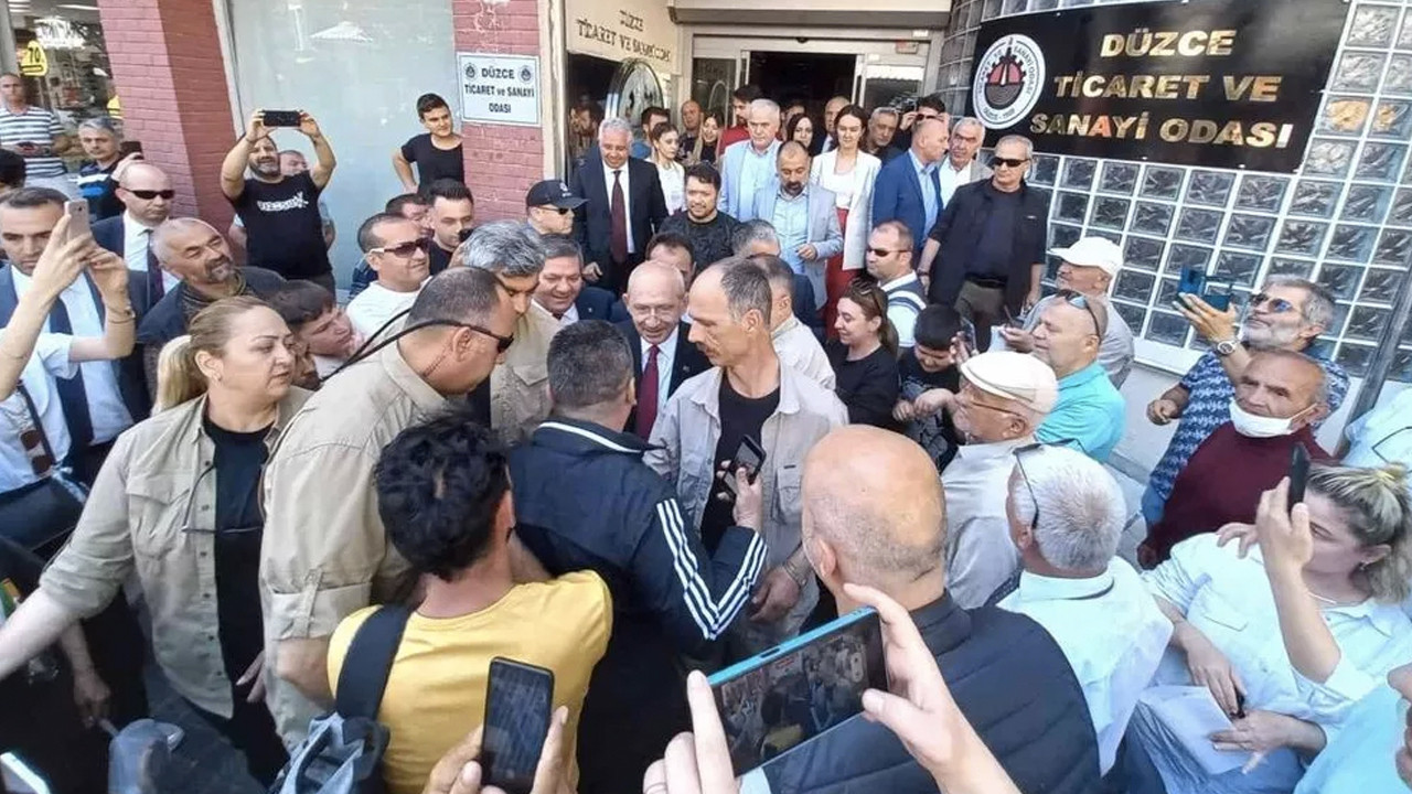 Kılıçdaroğlu'na toplantı çıkışında sert tepki: Burası Kandil değil Düzce