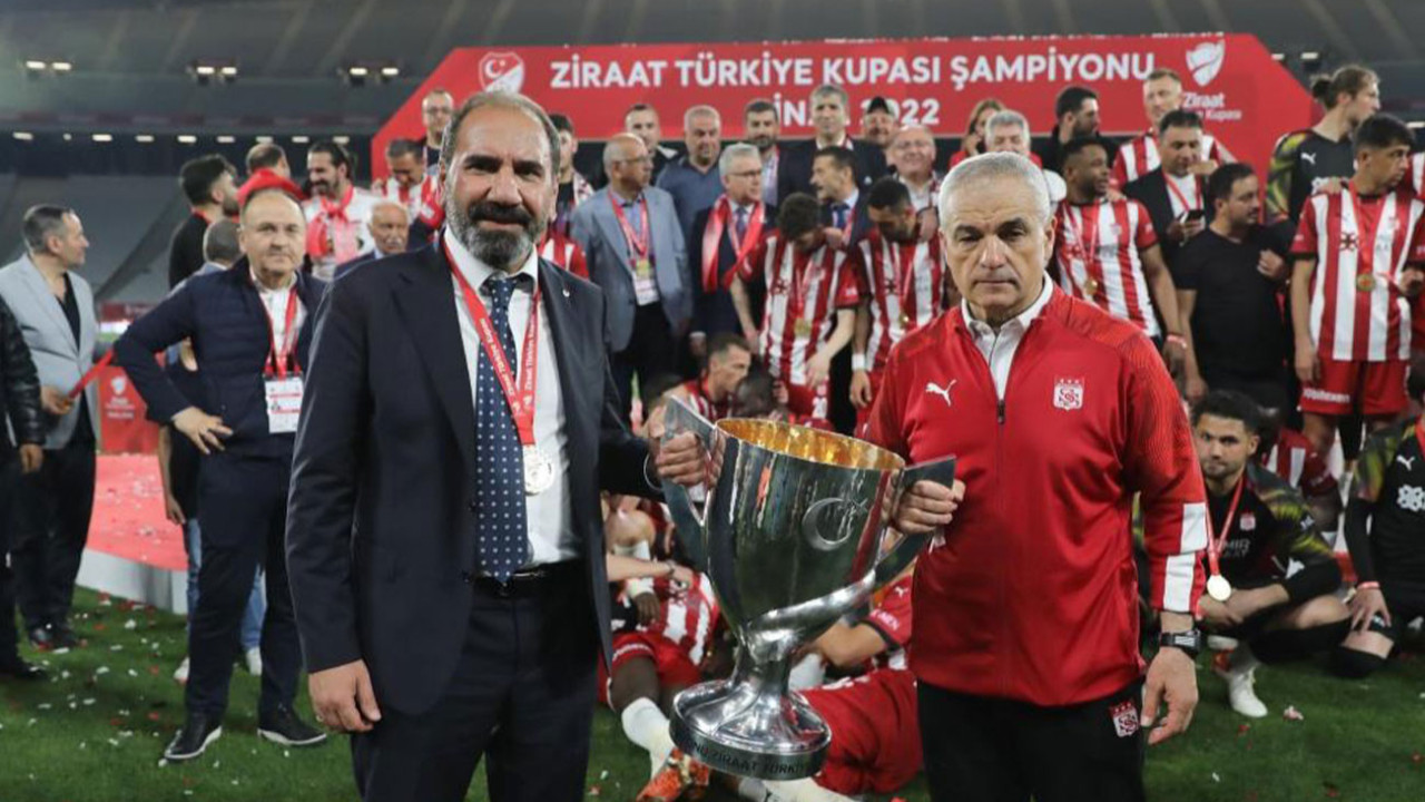 Ziraat Türkiye Kupası'nı kazanan Sivasspor, UEFA Avrupa Ligi biletini aldı