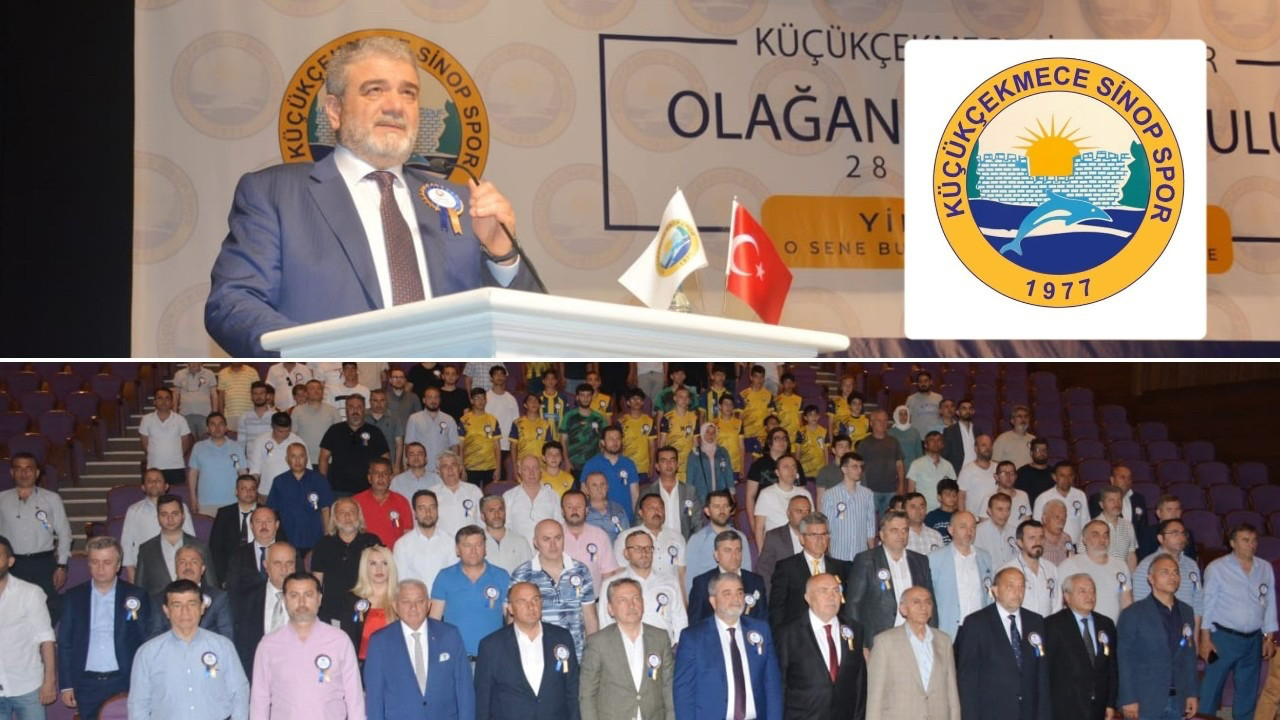 Başkan Rafet Orhan güven tazeledi: Küçükçekmece Sinop Spor'un hedefi 3.lig!