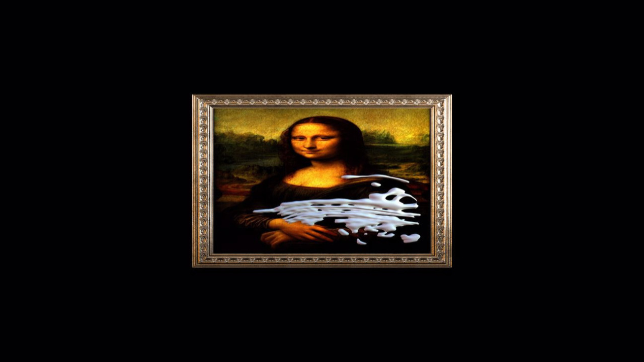 Saldırıya uğrayan Mona Lisa tablosunun pastalı NFT'si yapıldı
