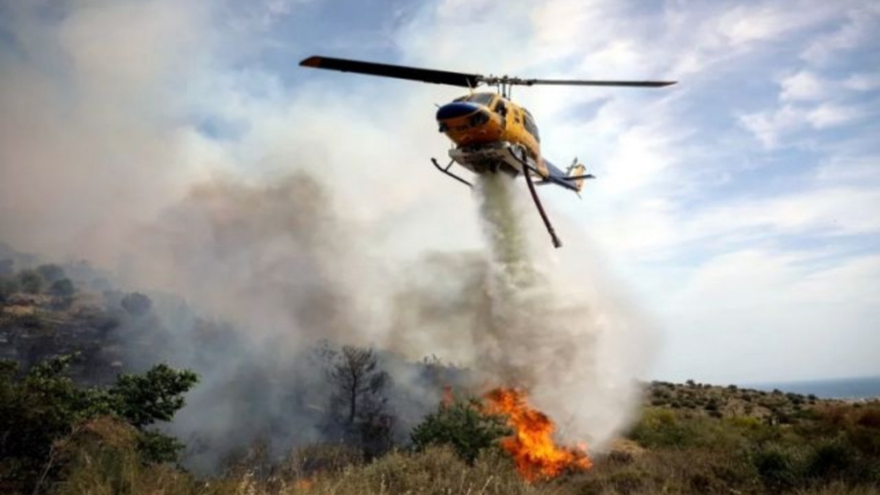 Yunanistan'da büyük yangın: Dağlarda mahsur kalanlar var! Bölge tahliye ediliyor!