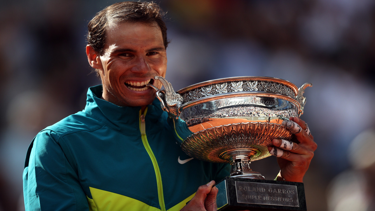 Fransa Açık Tenis Turnuvası şampiyonu İspanyol Rafael Nadal
