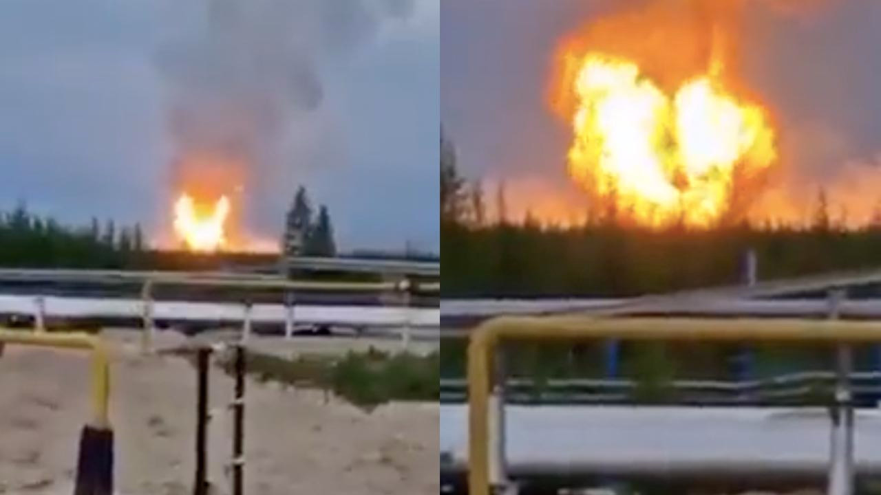 Rusya'nın en büyük doğalgaz sahasında patlama