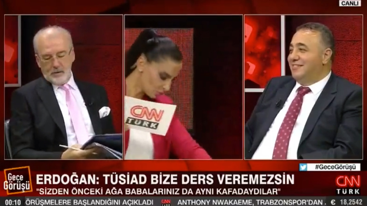 CNN Türk'te Hande Fırat'a 'örümcek provakasyonu'! Canlı yayında panikledi