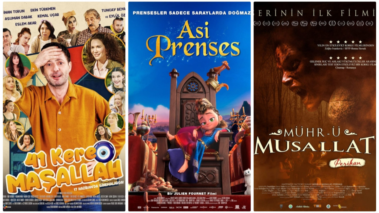 Bu hafta sinemalarda hangi filmler var? İşte 17 Haziran'da vizyona giren filmler