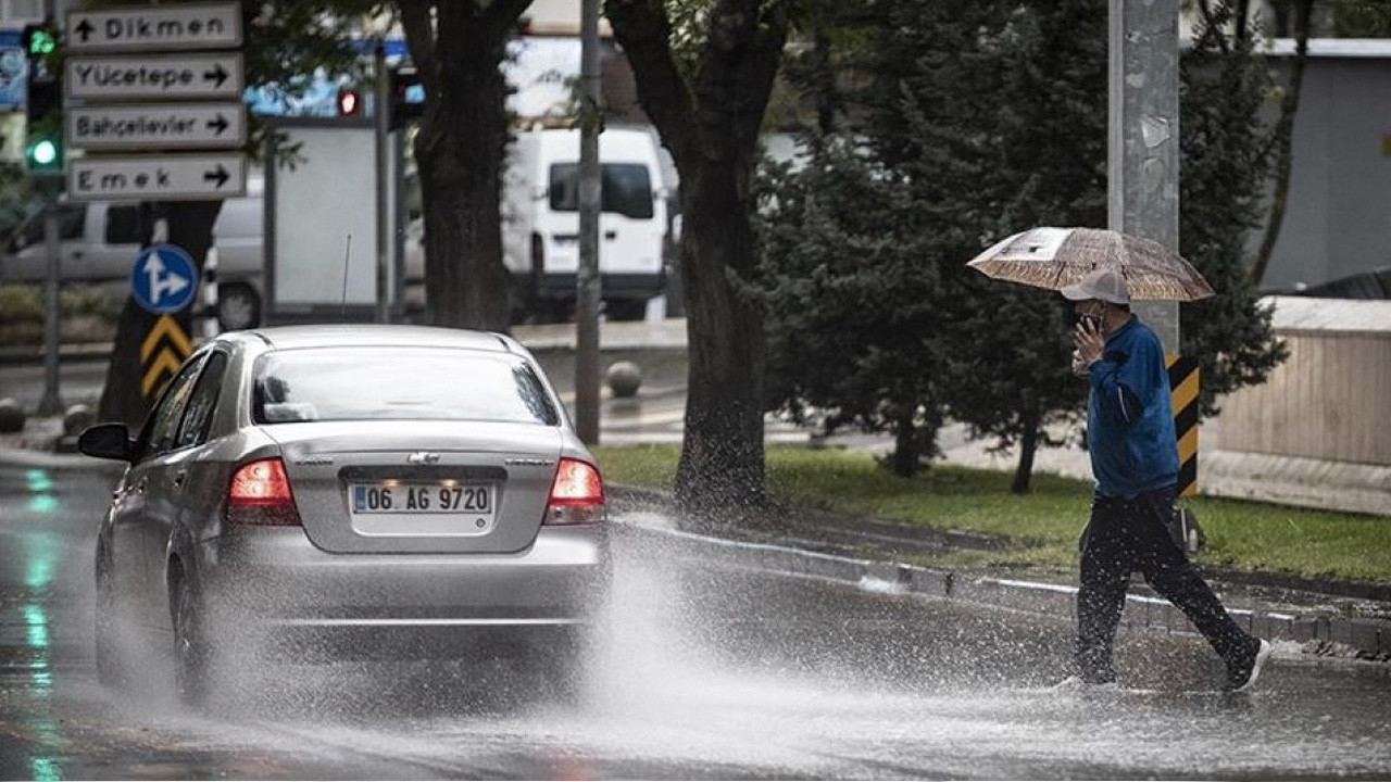 Ankara Valiliği saat vererek uyardı: Kuvvetli yağış bekleniyor