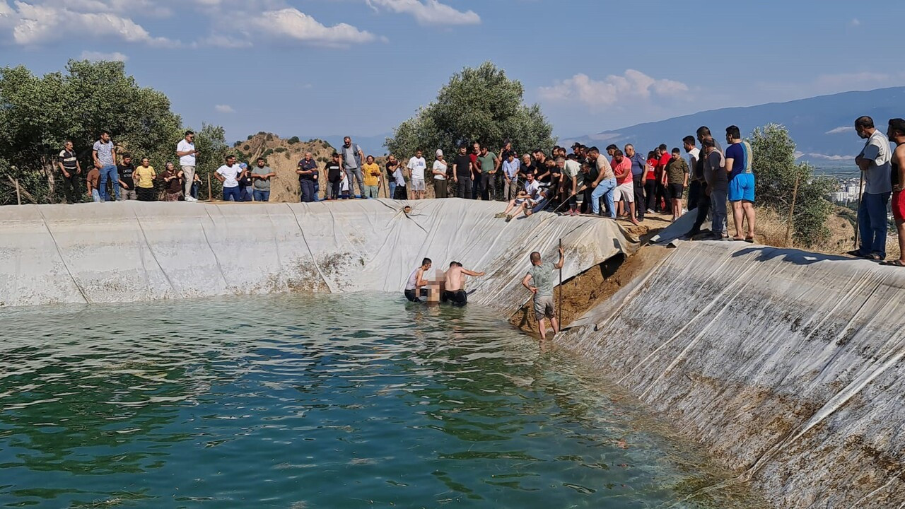 Aydın'da 2 gencin feci sonu! Su göletine giren 2 genç boğularak can verdi