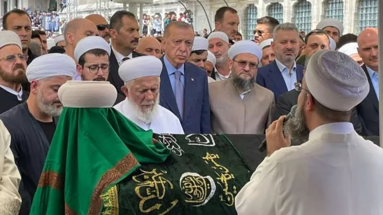 Cumhurbaşkanı Erdoğan Mahmut Efendi'nin cenaze töreninde konuştu: Son dönemlerinde çok çile çekti!