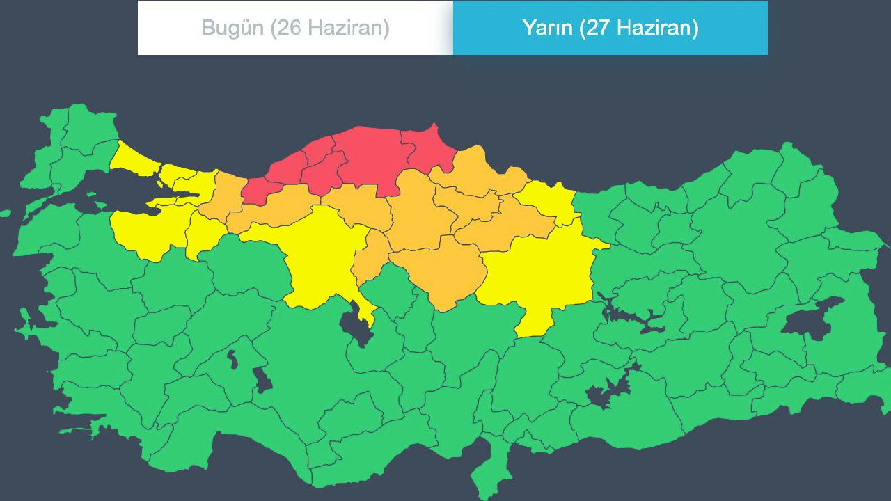 AFAD'dan Batı Karadeniz'e kırmızı uyarı! Ekipler, sel ve su baskınlarına karşı teyakkuz halinde