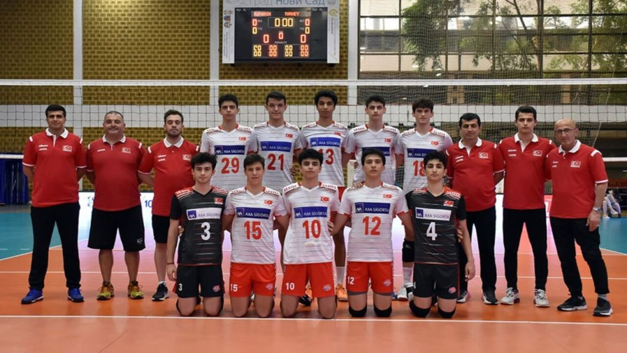 U18 Erkek Voleybol Milli Takımı, Balkan Şampiyonası’na galibiyetle başladı