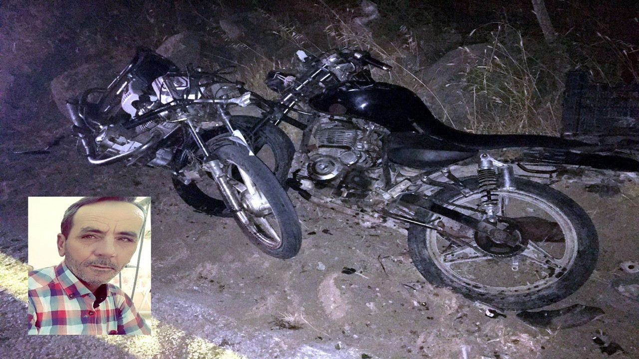 Kafa kafaya çarpışan iki motosiklet sürücüsü akraba çıktı: 1 ölü