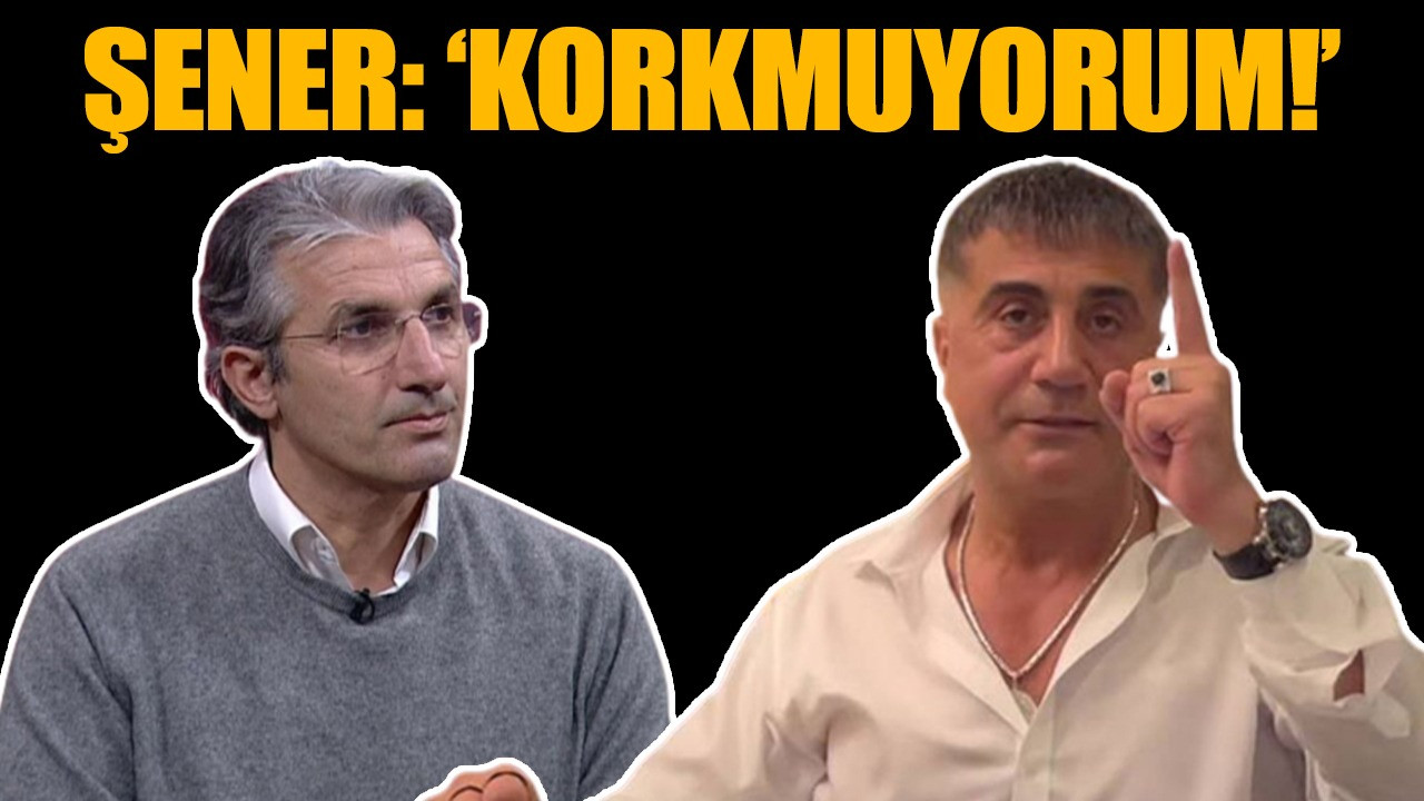 'Haram yemeyen adamı korkutamazsın. Ne Peker, ne FETÖ, ne PKK, ne de başka bir güç beni korkutamaz!'