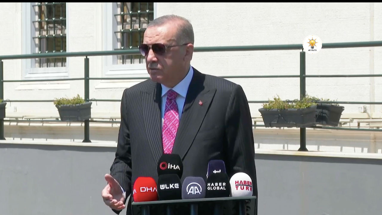 Cumhurbaşkanı Erdoğan:Yunanistan ile savaşa girelim gibi bir derdimiz yok