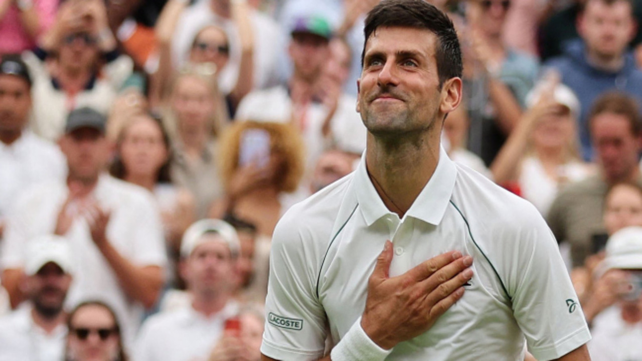 Dünya 1 numarası Novak Djokovic, Wimbledon'da çeyrek finalde
