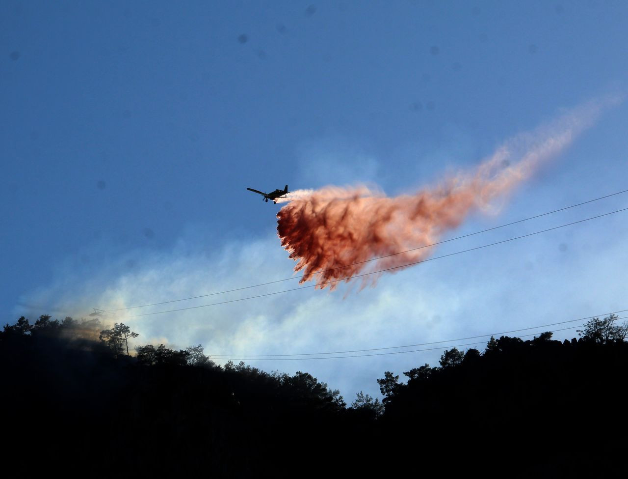 Antalya Tünektepe'de orman yangını! Teleferik seferleri durduruldu - Sayfa 1