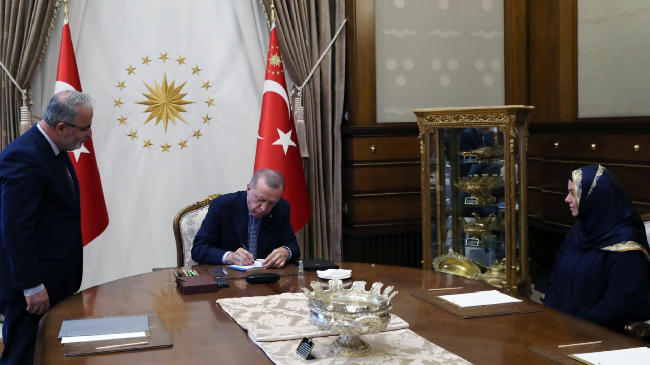 Cumhurbaşkanı Erdoğan, Türkiye Diyanet Vakfı'na kurban bağışında bulundu