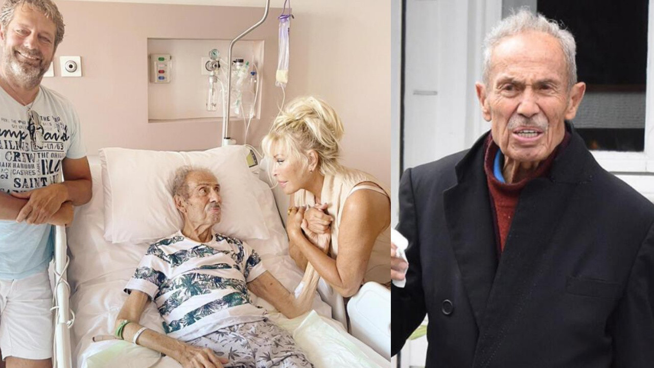 Ajda Pekkan, hastanede tedavi gören 99 yaşındaki İlham Gencer'i ziyaret etti!