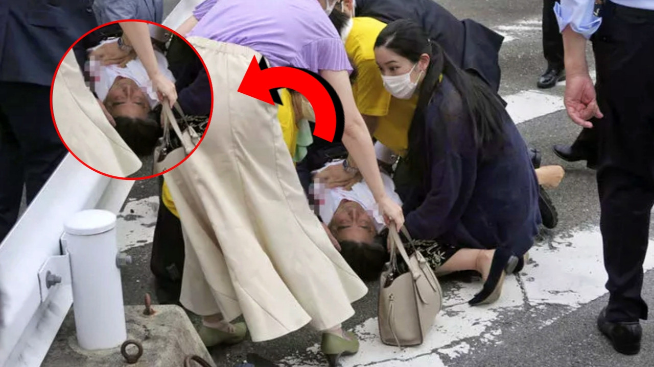 Japonya'nın eski Başbakanı Abe suikaste uğradı: Görüntüler ortaya çıktı!