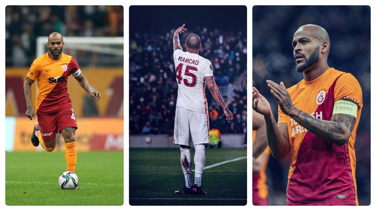 Galatasaray'dan Brezilyalı kaptanı Marcao'ya hüzünlü veda