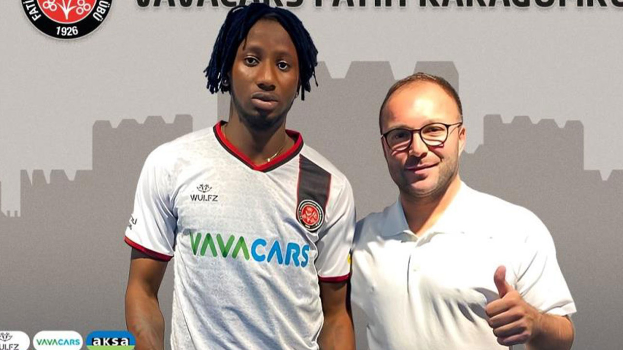 Fatih Karagümrük'te transfer! Nijeryalı futbolcu Lawrence Nicholas imzayı attı