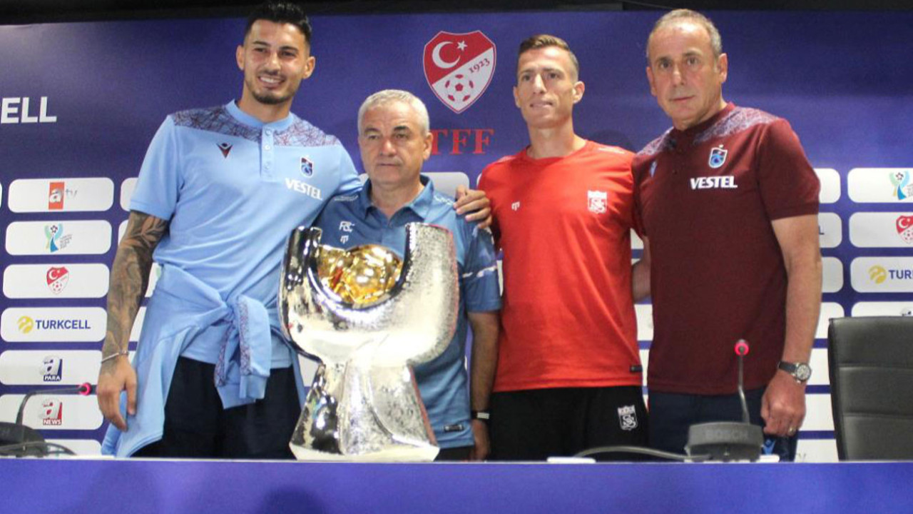 Trabzonspor-Sivasspor Turkcell Süper Kupa maçı ne zaman, saat kaçta, hangi kanaldan canlı yayınlanacak? (MUHTEMEL 11'LER)