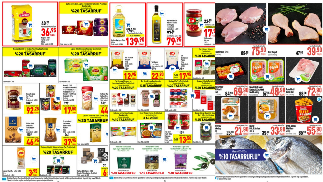 Carrefour 3 Ağustos Çarşamba aktüel ürünler kataloğu! İşte Carrefour indirimli ürünler fiyat listesi