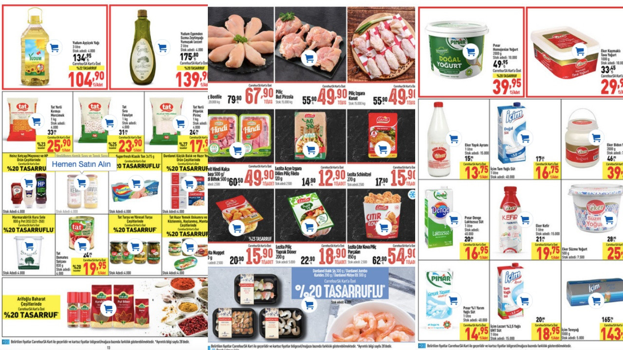 Carrefour 7 Ağustos 2022 Pazar aktüel ürünler kataloğu fiyat listesi