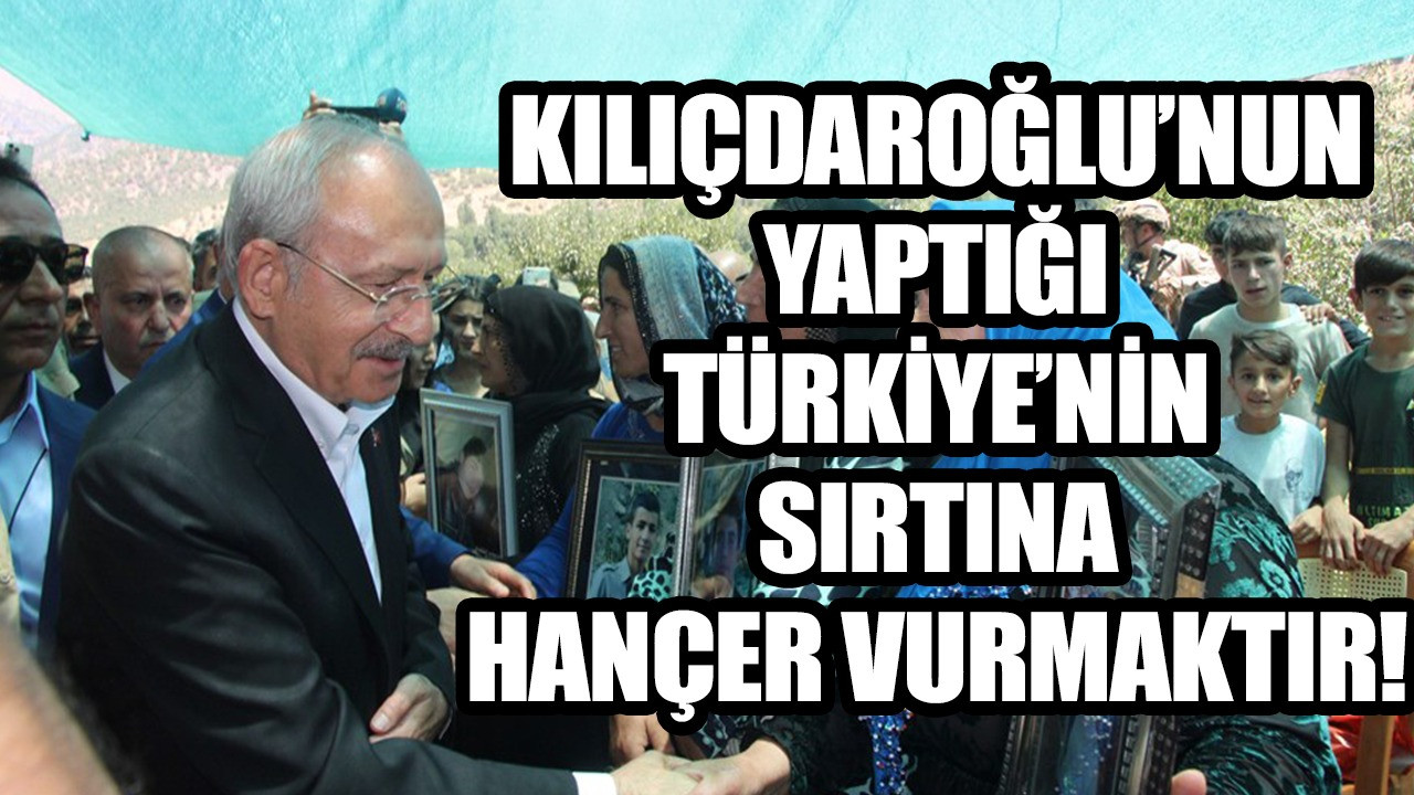 Uludere provokasyonu… ‘HDP argümanlarıyla Türkiye’nin sırtına hançer vuramazsınız!’