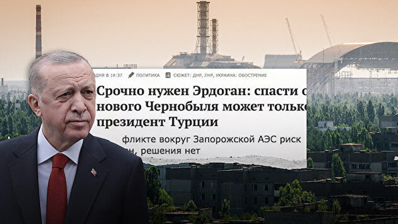 Rus basınından Erdoğan'a çağrı: Zaporjiya nükleer santrali için devreye girmeli