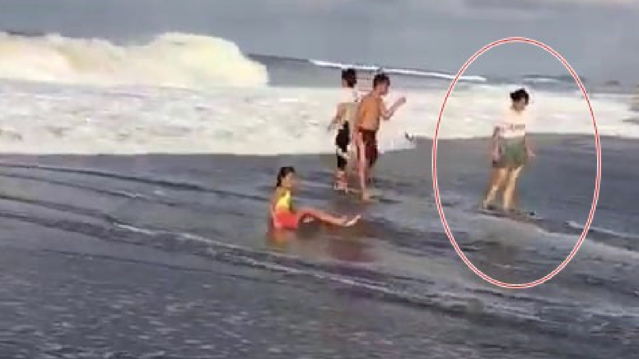 Dalgalara kapılan 13 yaşındaki İlayda'dan geriye sahilde oyun oynadığı görüntüleri kaldı