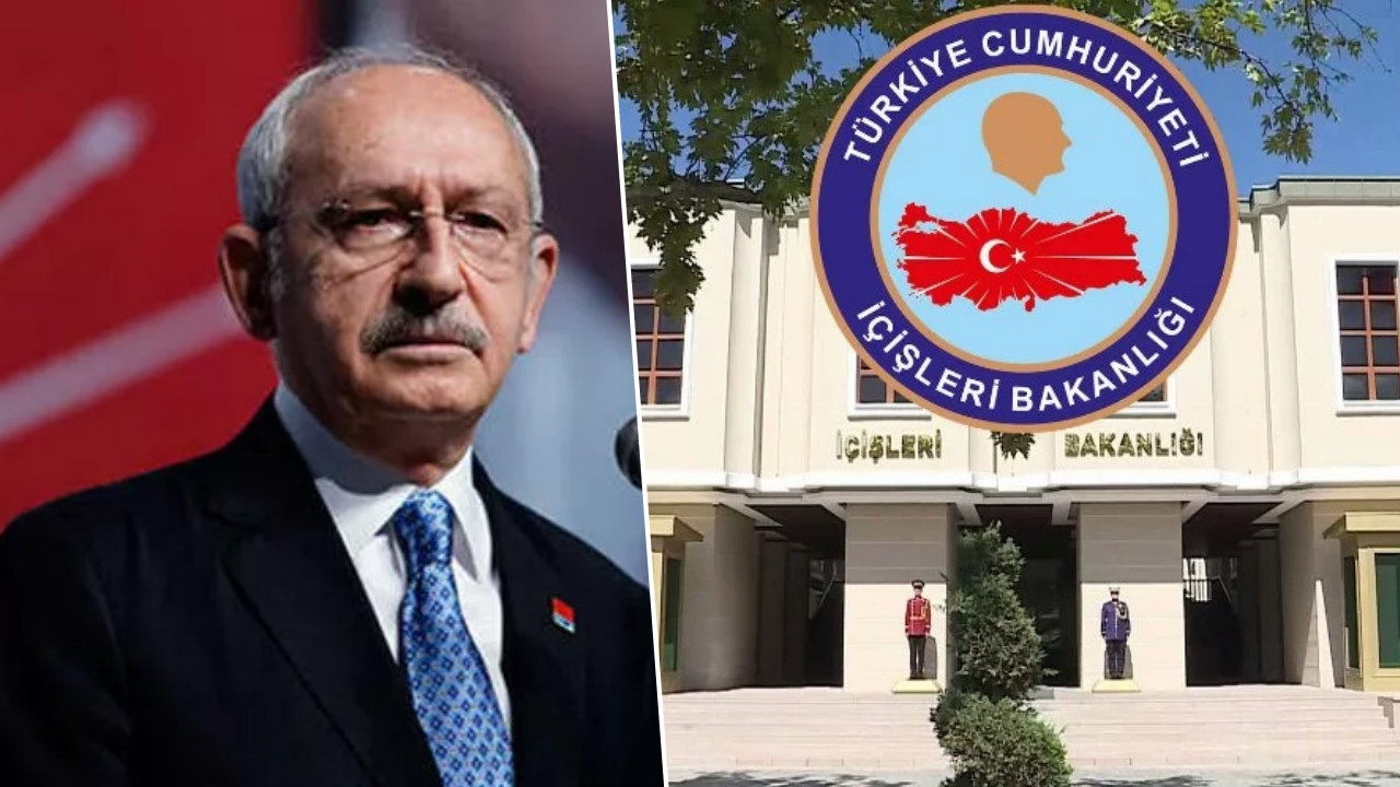 İçişleri'nden Kılıçdaroğlu'na yanıt: MERNİS sisteminde herhangi bir olumsuz durum yaşanmamıştır!