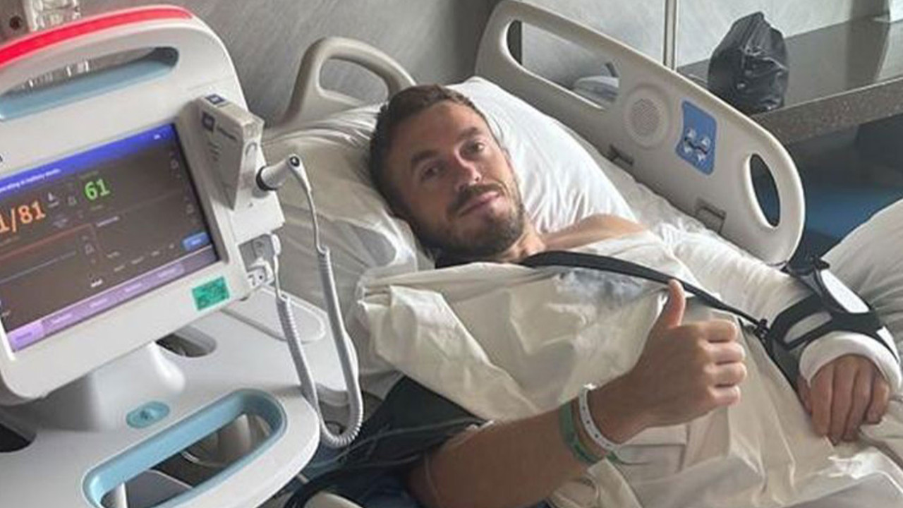 Hatayspor maçında sakatlanan Trabzonsporlu futbolcu Edin Visca ameliyat oldu