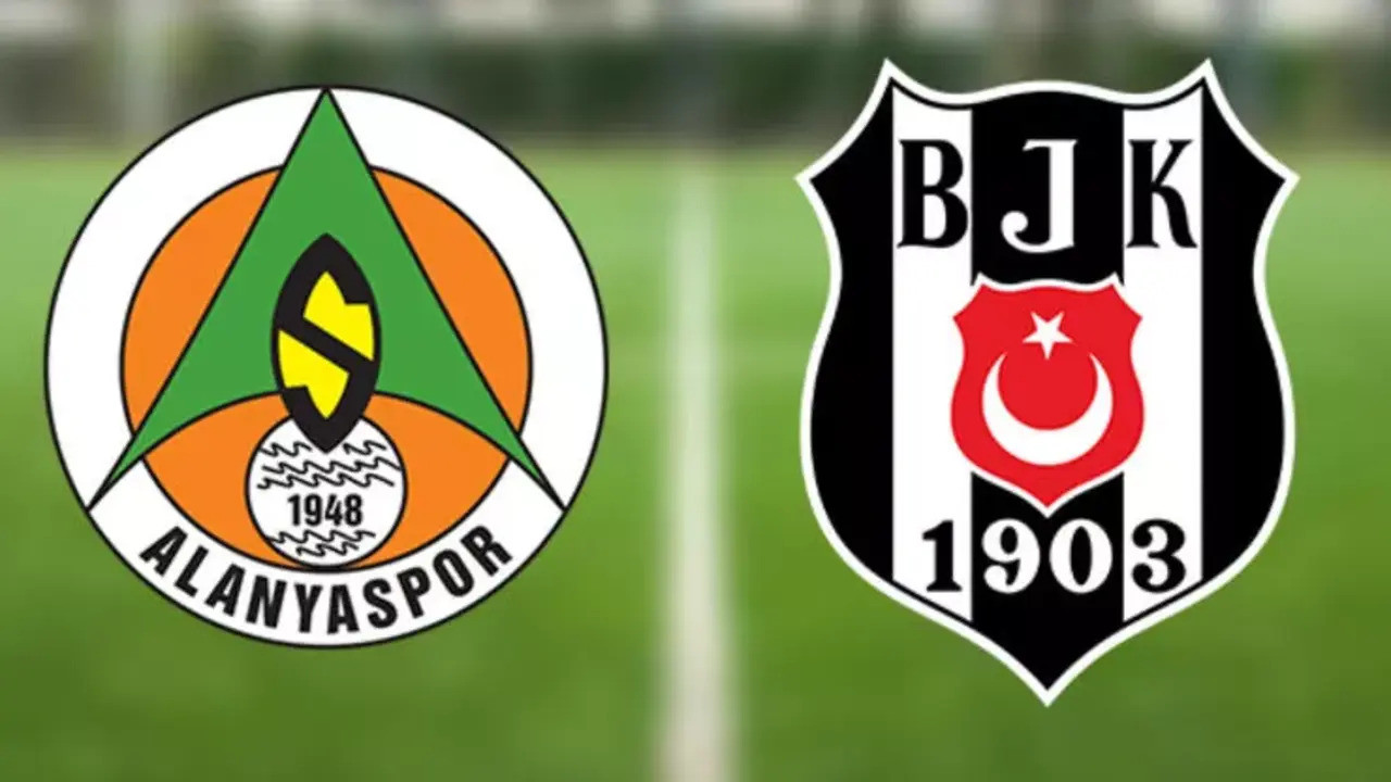 Alanyaspor - Beşiktaş maçının ilk yarısı oynanıyor (CANLI ANLATIM)
