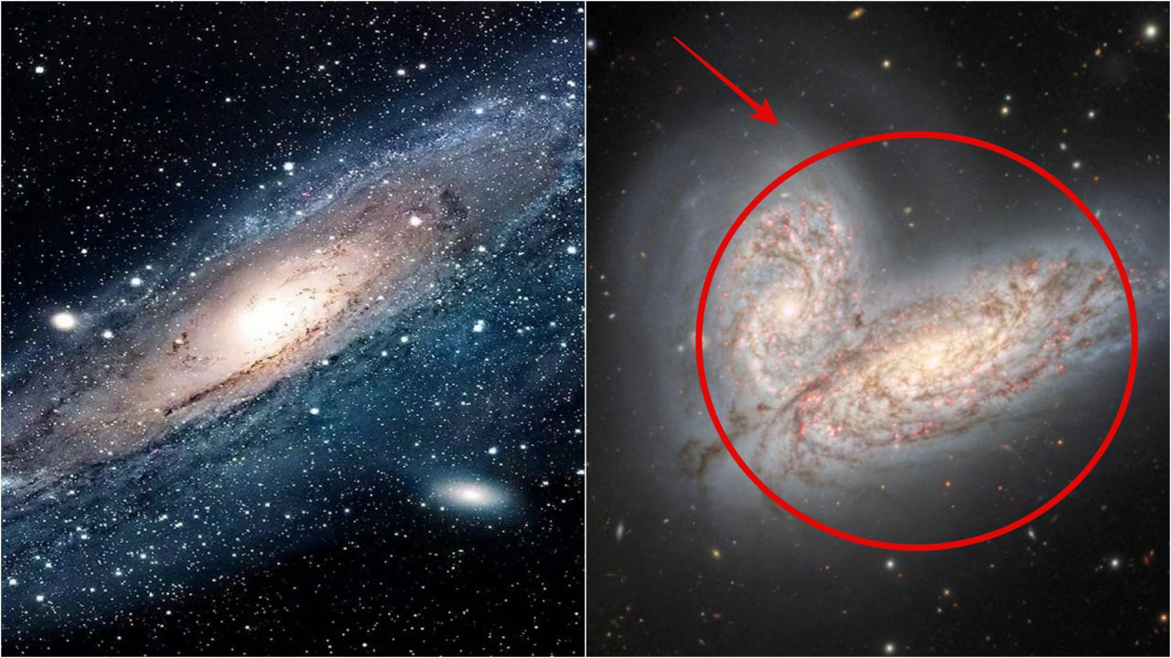 Samanyolu galaksimizin kaderi fotoğraflandı! Sonumuz böyle olacak