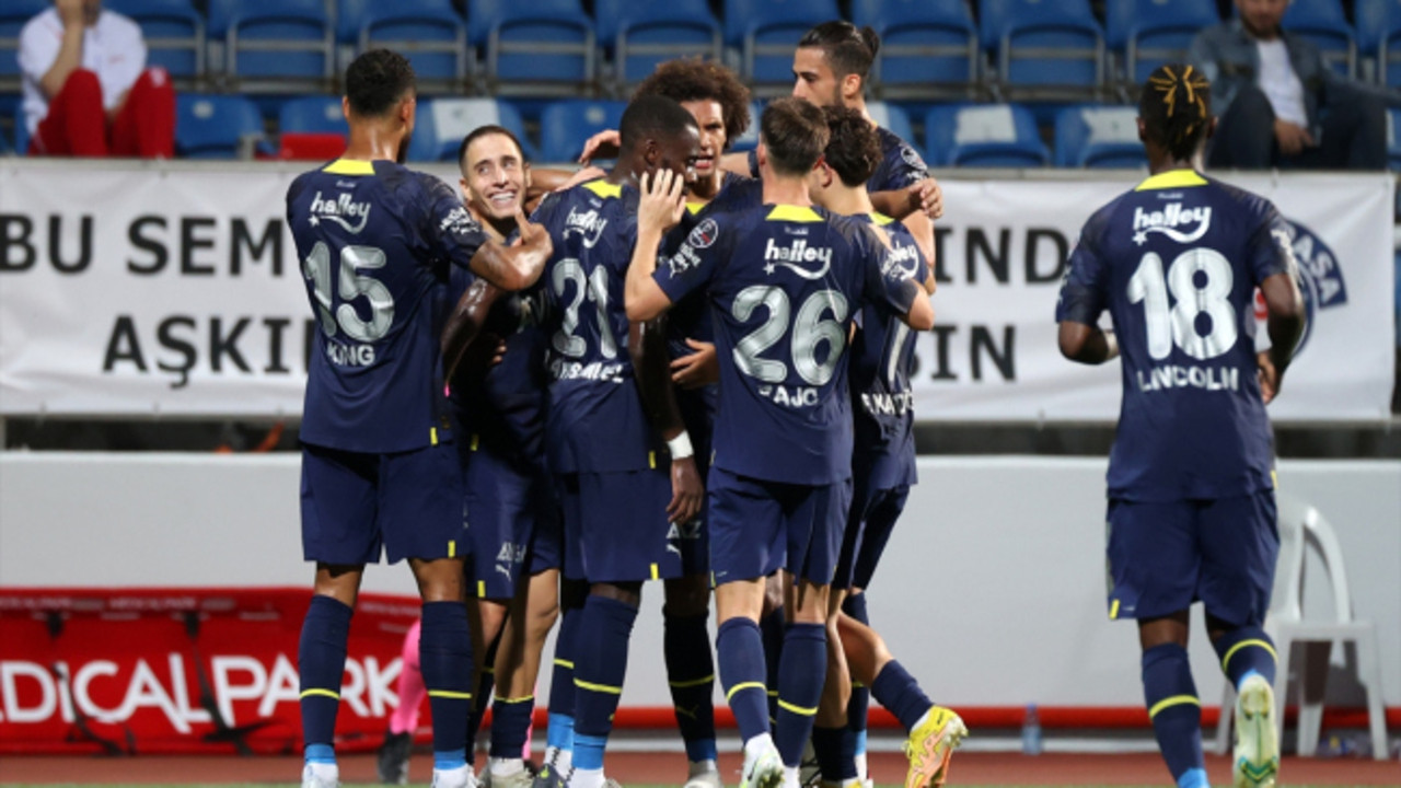 Fenerbahçe'den gol yağmuru! Kasımpaşa karşısında karşılaşmayı 6-0 kazandı
