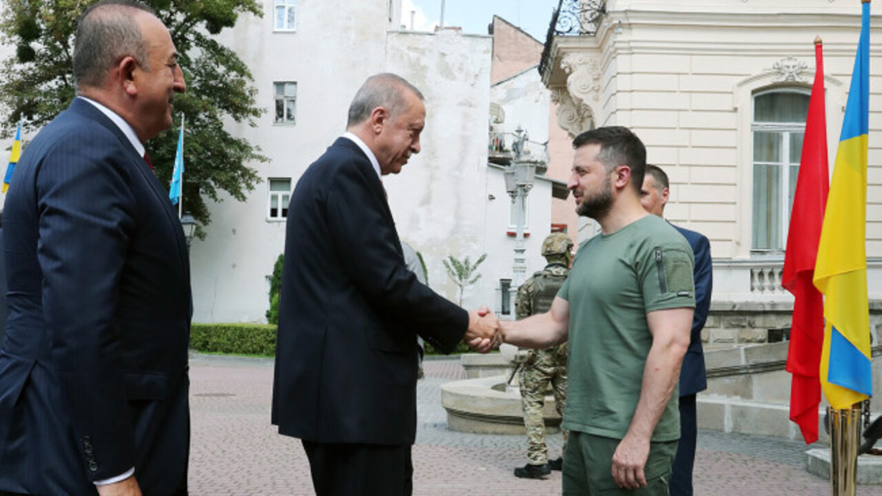 Zelenskiy: Cumhurbaşkanı'nın ziyareti, güçlü bir ülkeden gelen güçlü bir destek mesajıdır