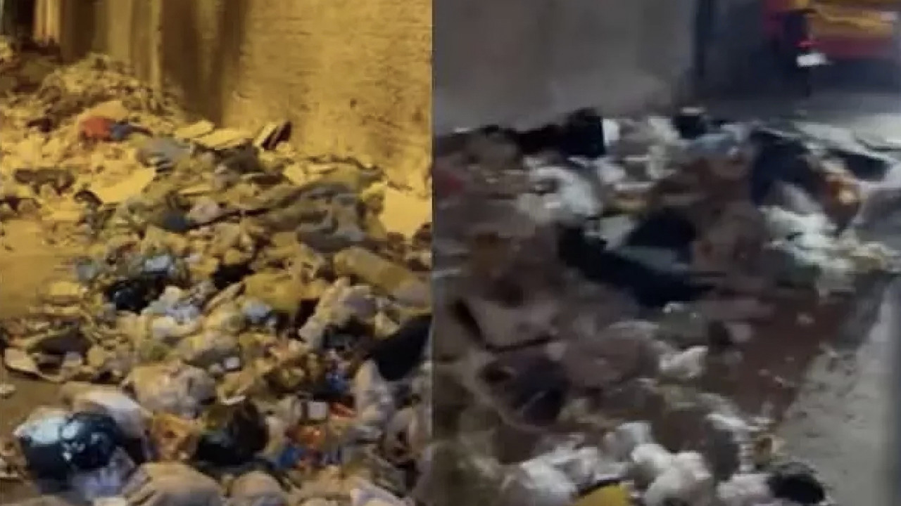 İzmir'de isyan ettiren görüntüler: CHP'li belediye mahalleyi çöplük yaptı