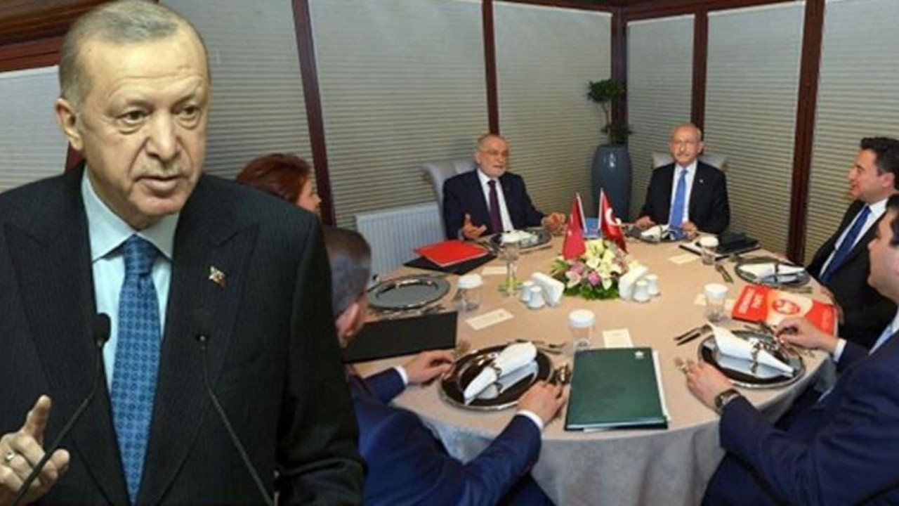 Cumhurbaşkanı Erdoğan'dan kurmaylarına talimat: Vatandaşa 6'lı masanın ortaklarını anlatın!