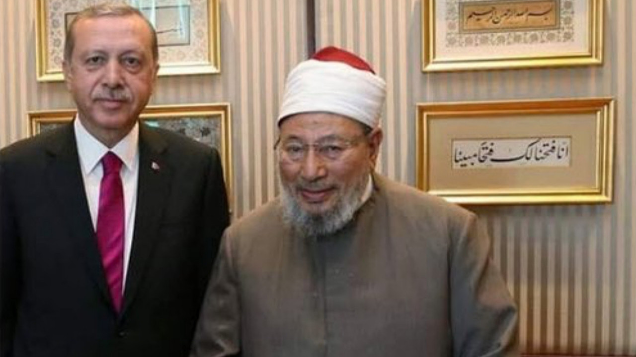 Cumhurbaşkanı Erdoğan'dan Yusuf el-Karadavi için taziye!