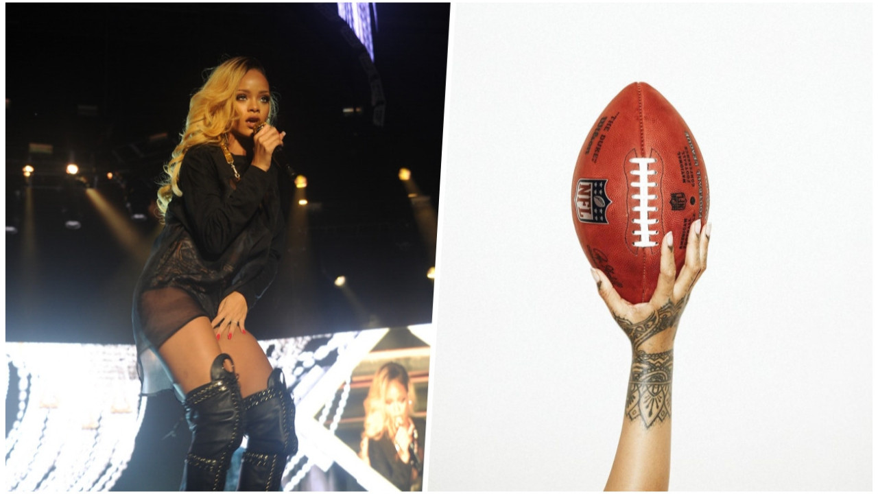 Rihanna, Super Bowl'un devre arasında sahne alacak