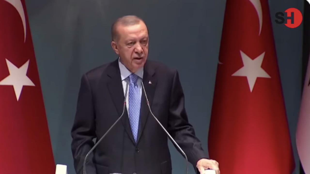 Cumhurbaşkanı Erdoğan AK Parti Genişletilmiş İl Başkanları Toplantısı'nda konuşuyor