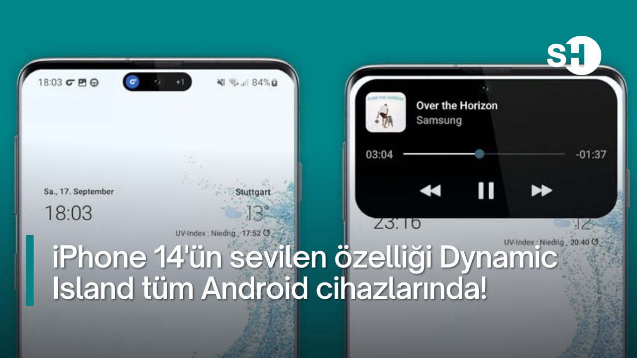 iPhone 14'ün sevilen özelliği Dynamic Island tüm Android cihazlarında!