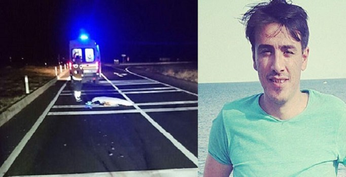 Kaza yaptığı yerde ambulans beklerken alkollü polis öldürdü!