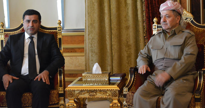 Demirtaş-Barzani görüşmesinde ''ağabey-kardeş'' muhabbeti