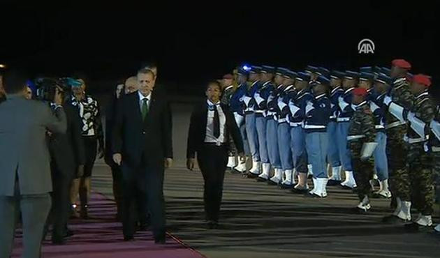 Cumhurbaşkanı Erdoğan, Afrika turunun 3. durağı Madagaskar'da