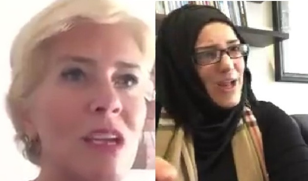 'Seri hayır'cı sarışın kadına, aynı hızda 'Evet' yanıtı / VİDEO
