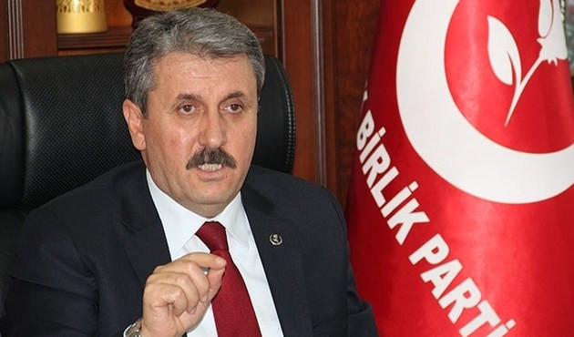 BBP Genel Başkanı Mustafa Destici'den partililere 'hayır'uyarısı...